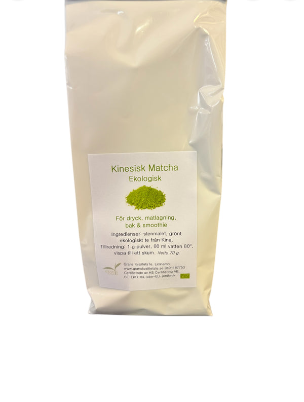 Matcha kinesisk ekologisk 70g
