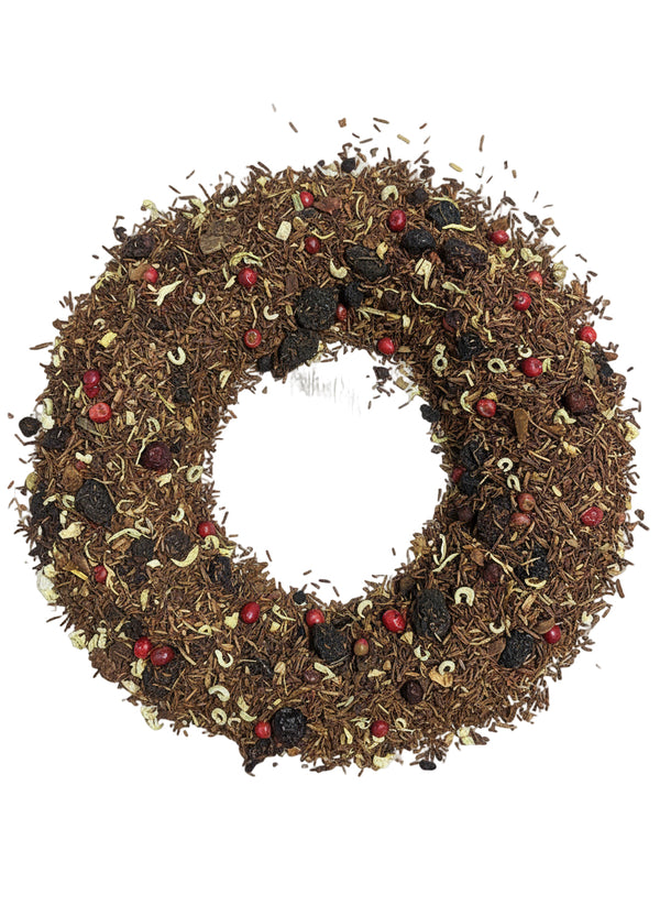 Röd Jul – rooibos med julkryddor & frukt
