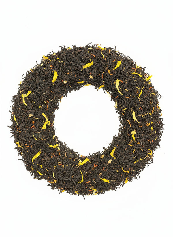 Lusse Lelle – svart te med saffran, vanilj & kardemumma (julblandning)