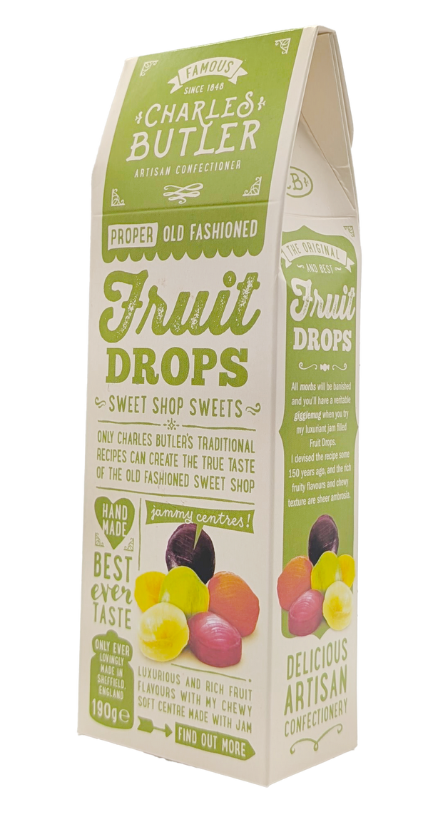 Fruit Drops – klassiska fruktkarameller 190 g