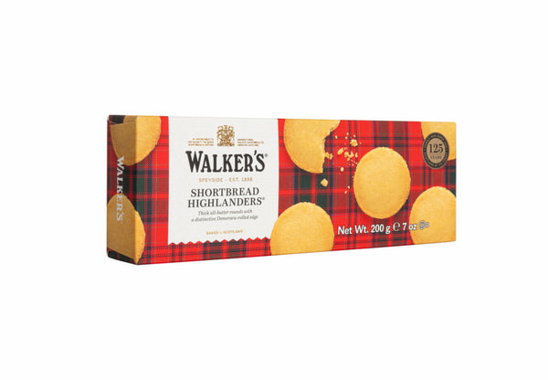 Walkers Highlanders Shortbread – Klassiskt skotskt smörigt kex