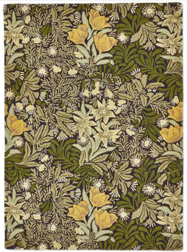 Morris & Co Matta Bower Twining Vine Green