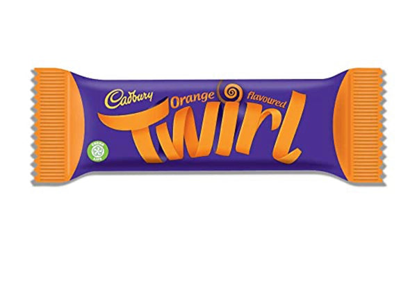 Cadbury Orange Flavoured Twirl 43g