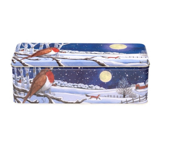 Plåtburk Winter Robin – Emma Bridgewater, dekorativ förvaring