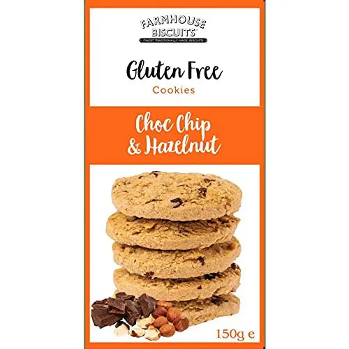 Choc Chip & Hazelnut, glutenfria 150g