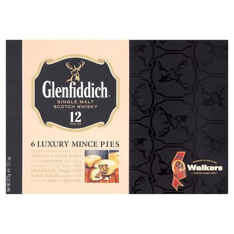 Glenfiddich Whisky Mince Pies 372g