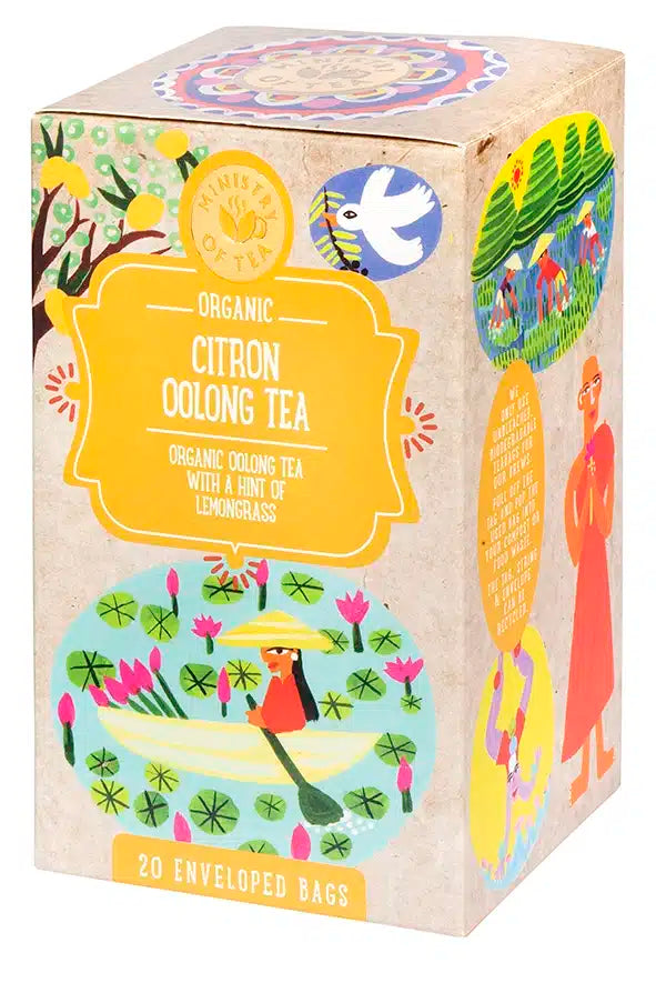 Citron Oolong Tea 20p - Ekologiskt