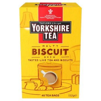 Yorkshire Tea Malty Biscuit Brew 40p