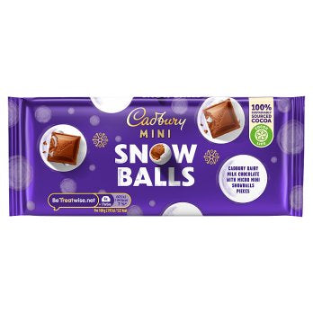 Cadbury Mini Snowballs 110g