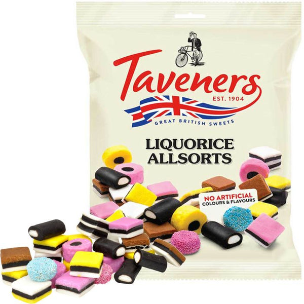 Taveners Liquorice Allsorts 900g