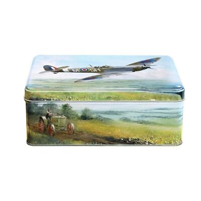 Rektangulär plåtburk Spitfire - Derek Blois
