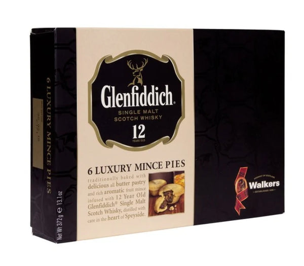 Glenfiddich Whisky Luxury Mince Pies 372g