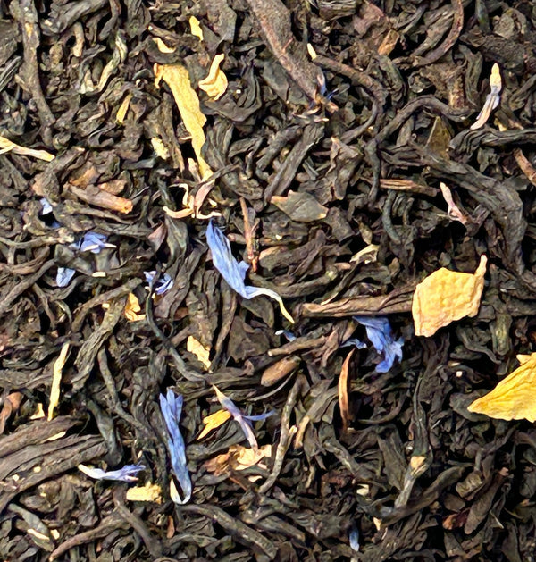 Calypso-svart te med tropiska smaker
