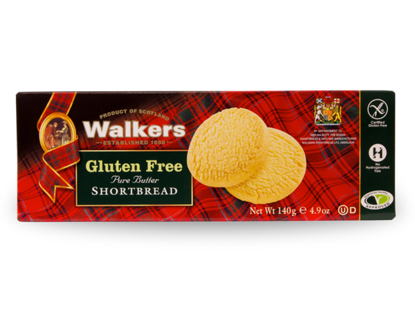 Walkers Shortbread Rounds 140g - Gluten Free