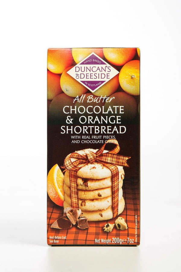 Shortbread 200g - Choklad/Apelsin