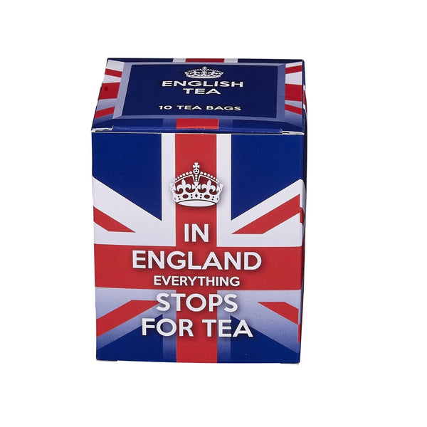 In England Union Jack - Mini Tea Gift Box 10p