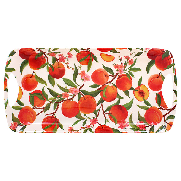 Peaches – Sandwichbricka i melamin | Bricka med persikor